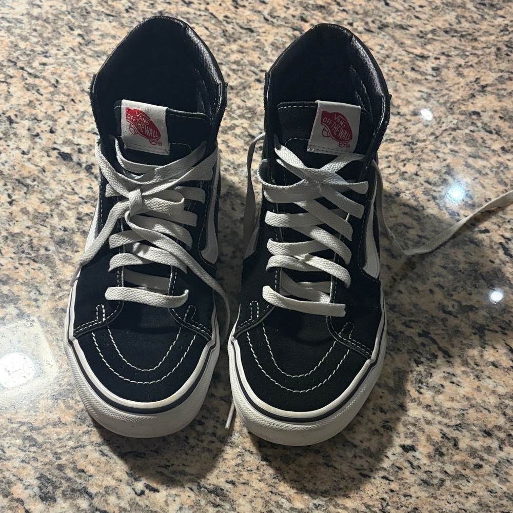 Vans Classic Black and White High-Tops